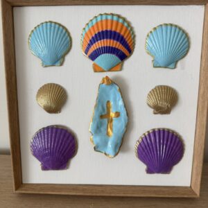 Faithful Cross Oyster and Jewel-Tone Scallops